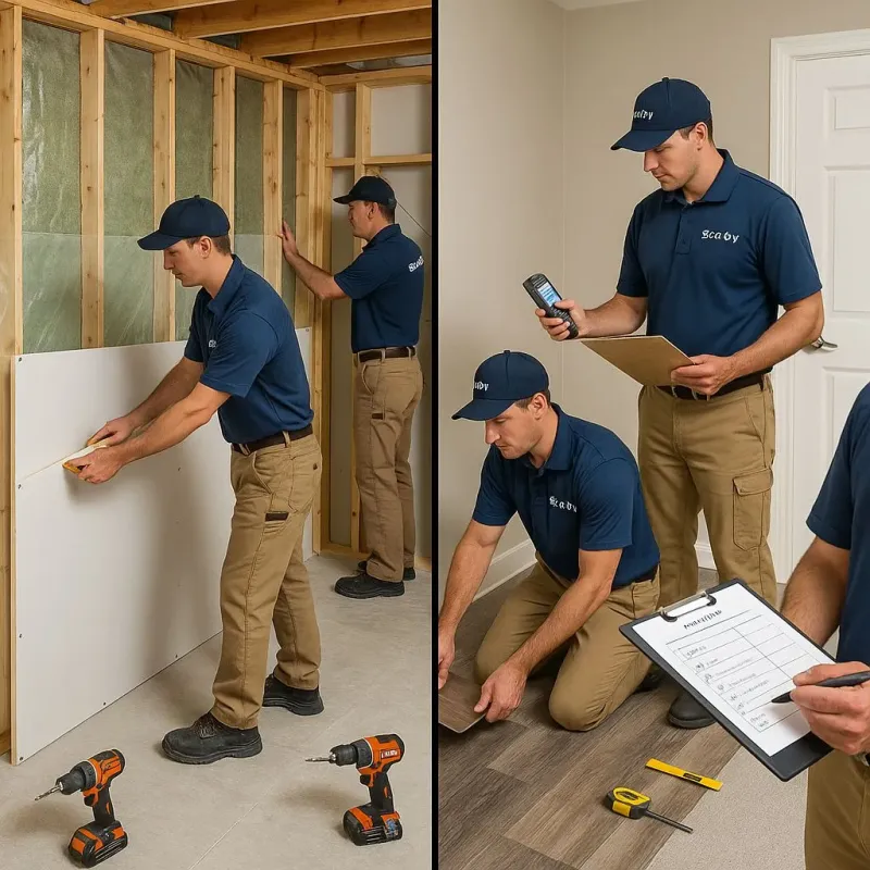 Repairs and Reconstruction process in Livonia, LA
