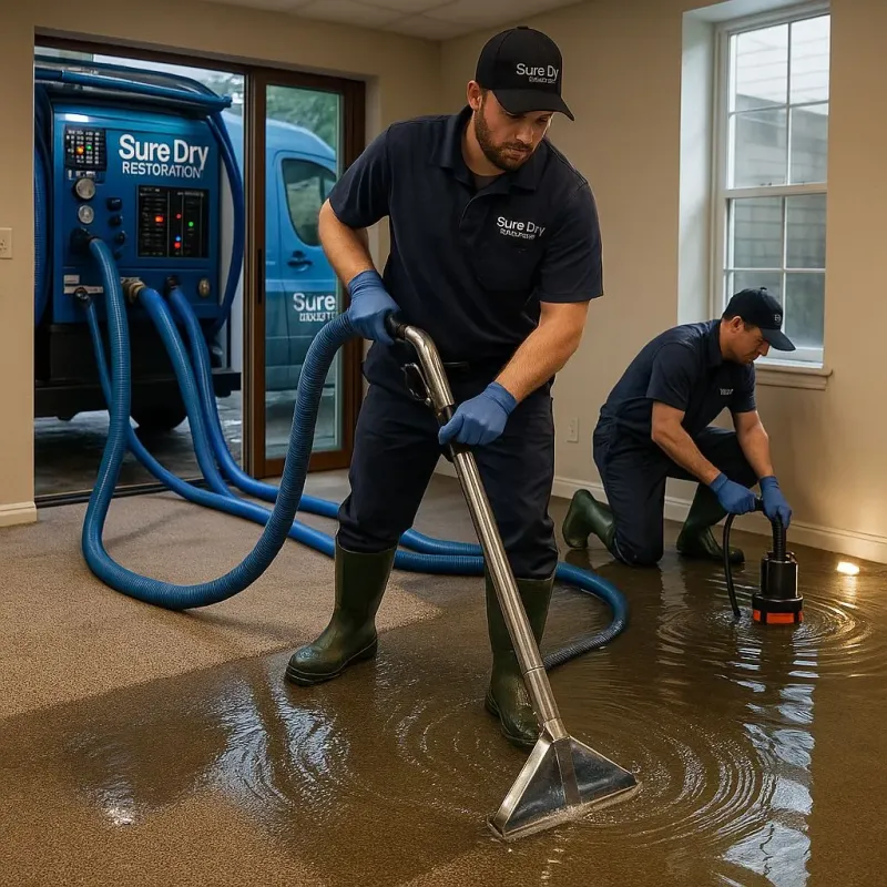 Water Extraction and Removal process in Livonia, LA